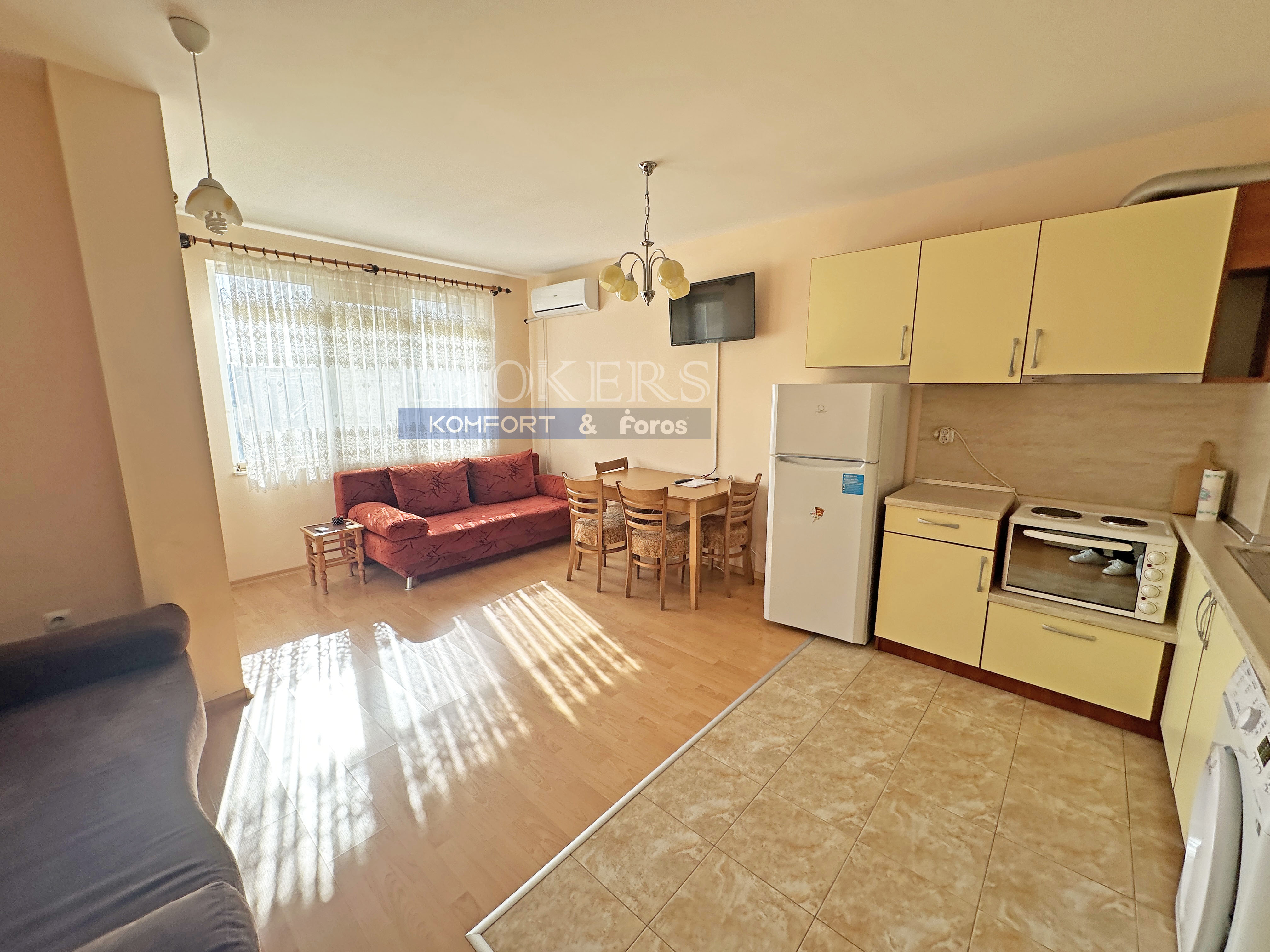  Едностаен апартамент под наем в Цветен квартал