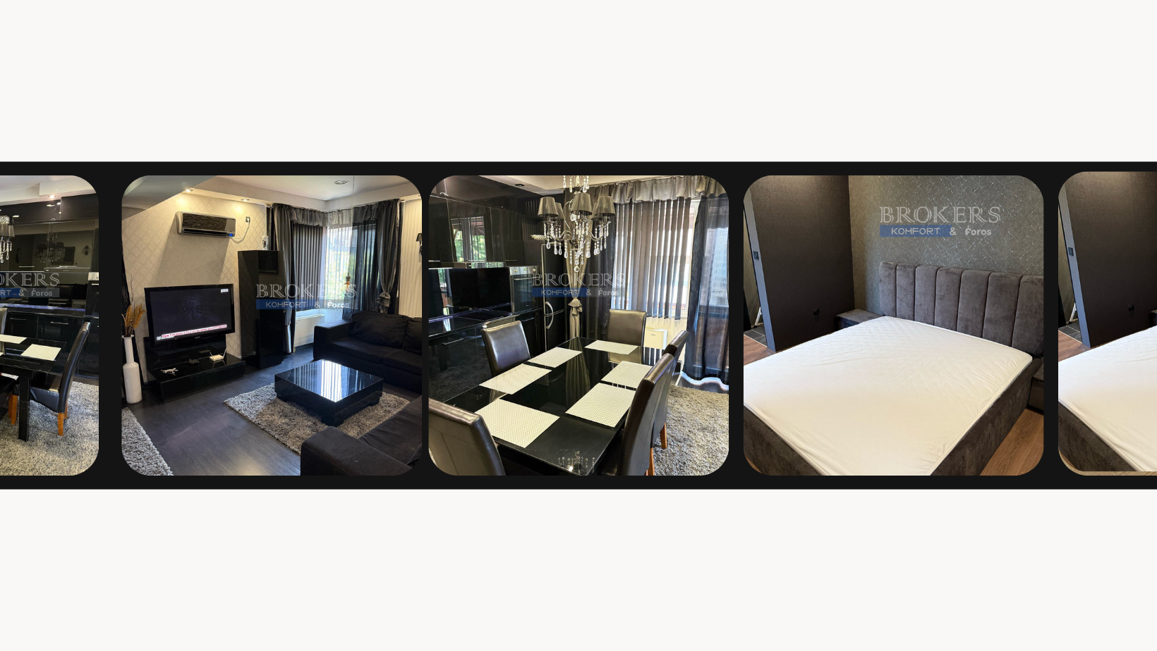 Тристаен луксозен апартамент под наем в центъра на град Варна