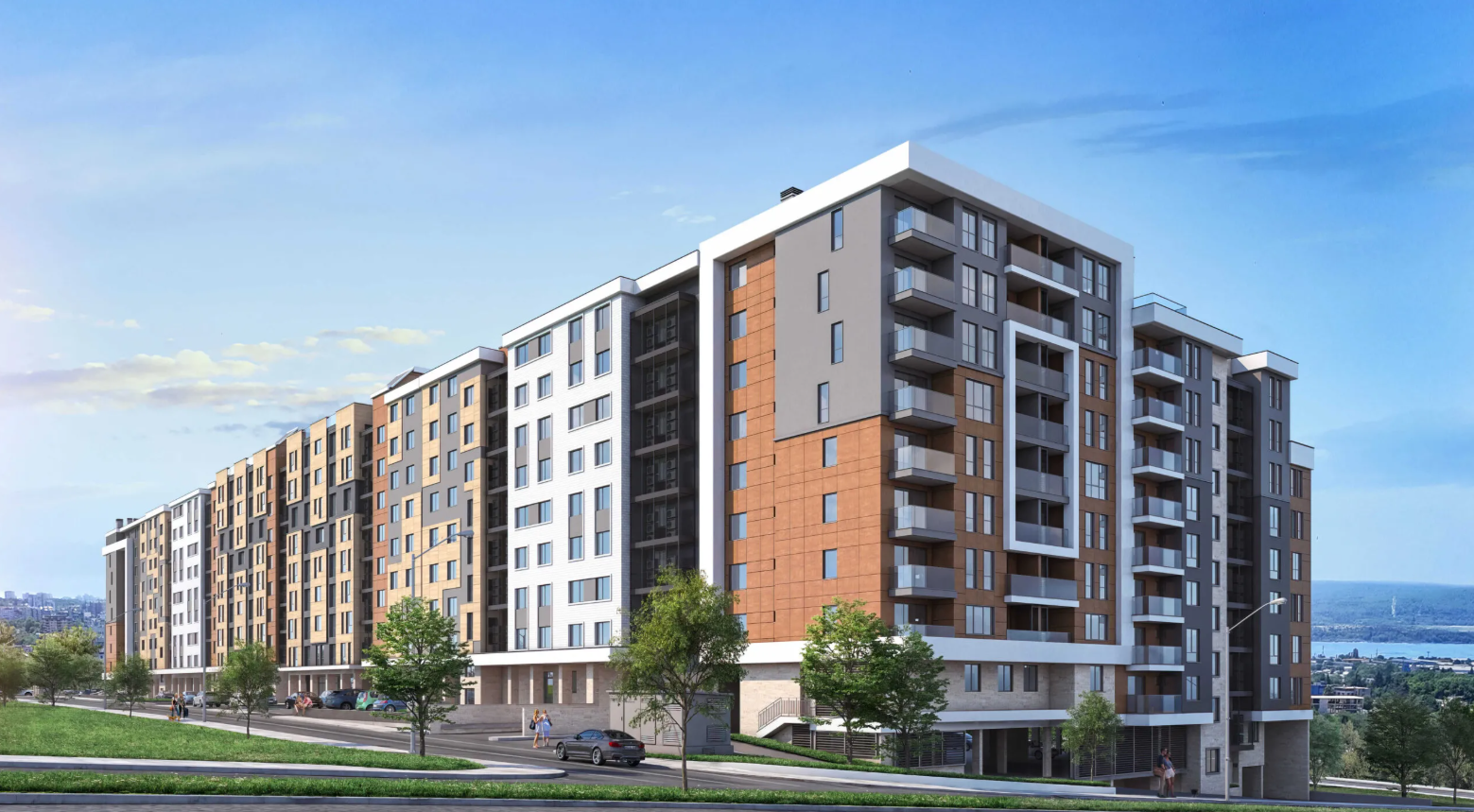 Сграда №2 от жилищен комплекс в ж.к. Кайсиева градина