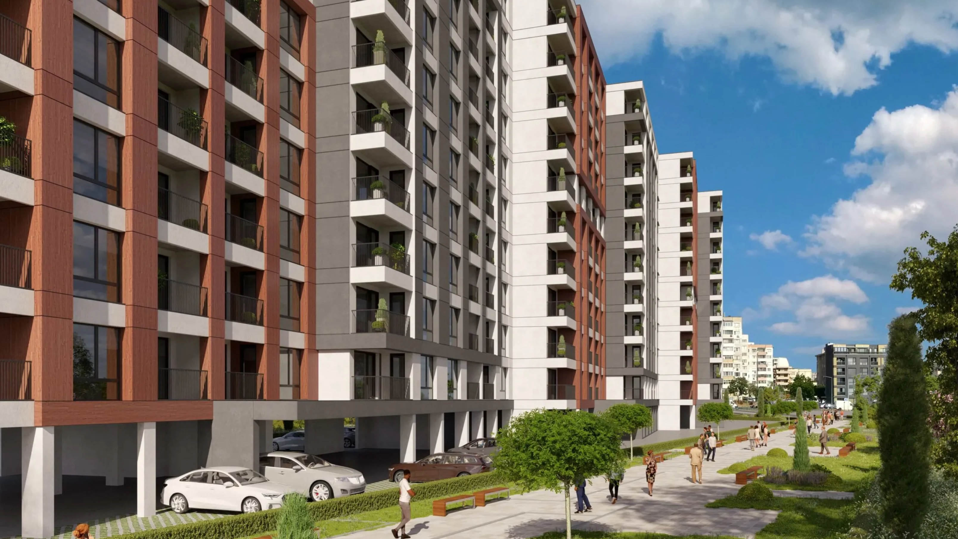 Двустаен панорамен апартамент в ж.к. Кайсиева градина