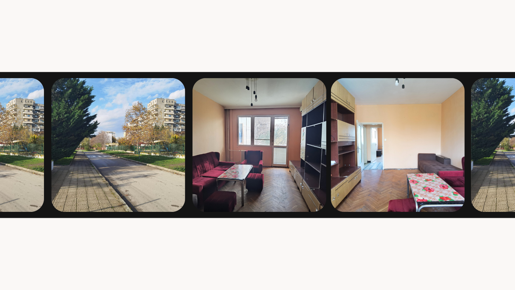 Тристаен апартамент в ж.к. Младост до "Ледената пързалка", гр. Варна