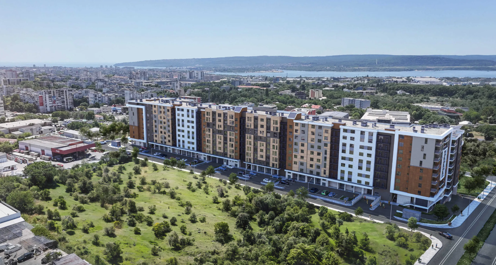 Сграда №1 от жилищен комплекс в ж.к. Кайсиева градина