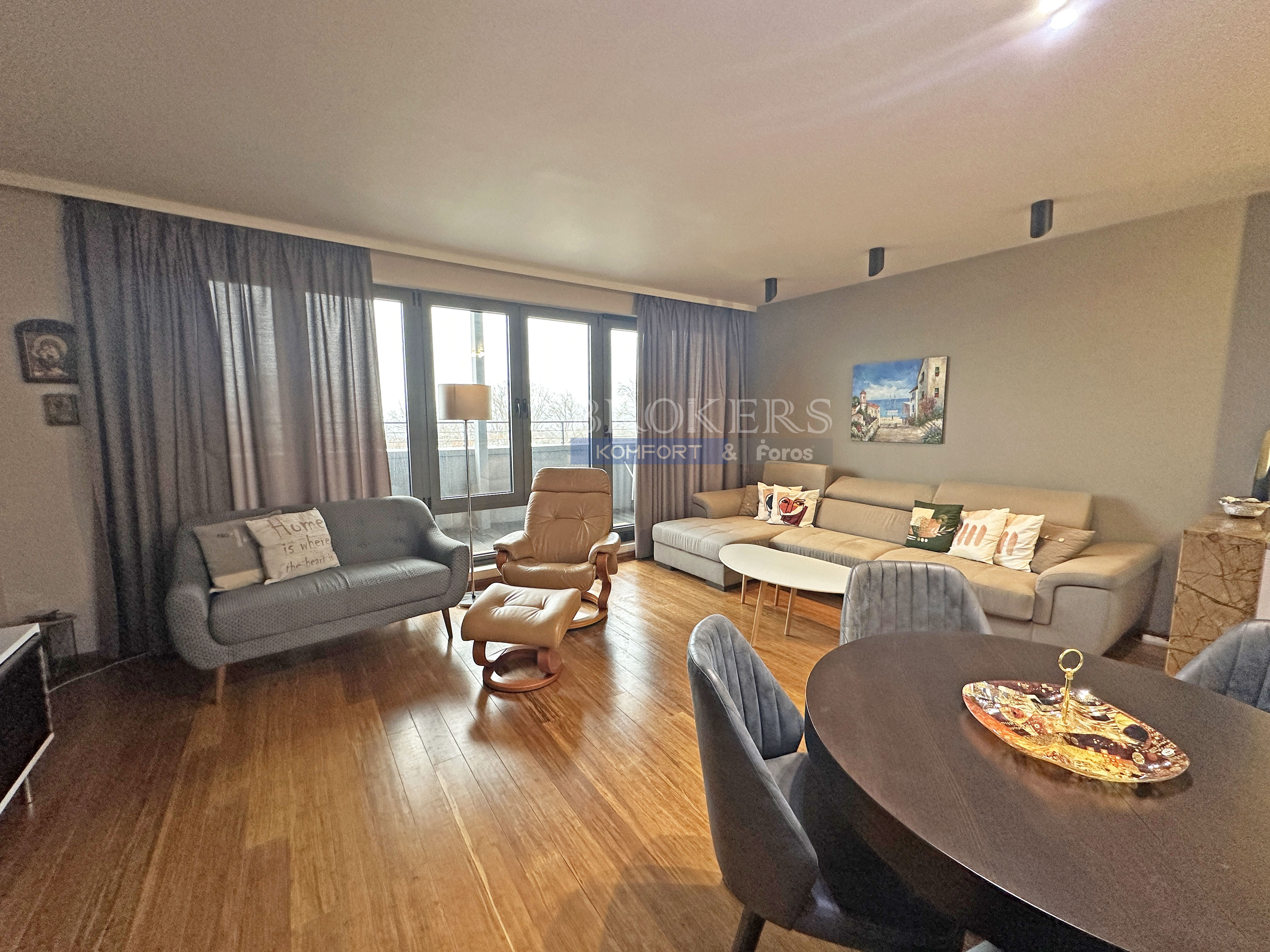 Апартамент под наем в кв. Бриз 