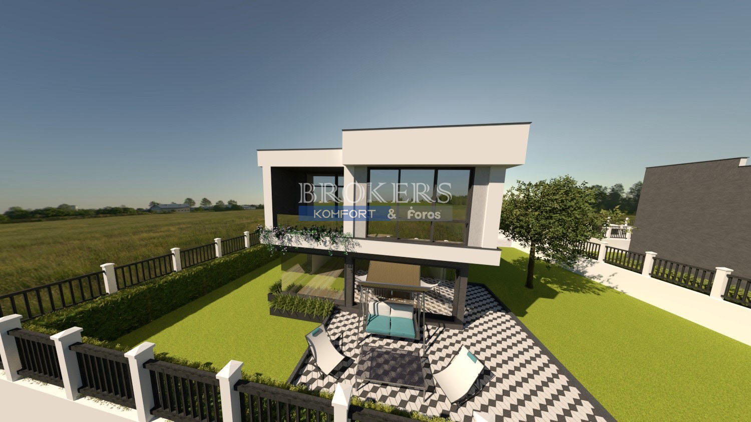 Двуетажна къща за продажба в м-ст Манастирски рид